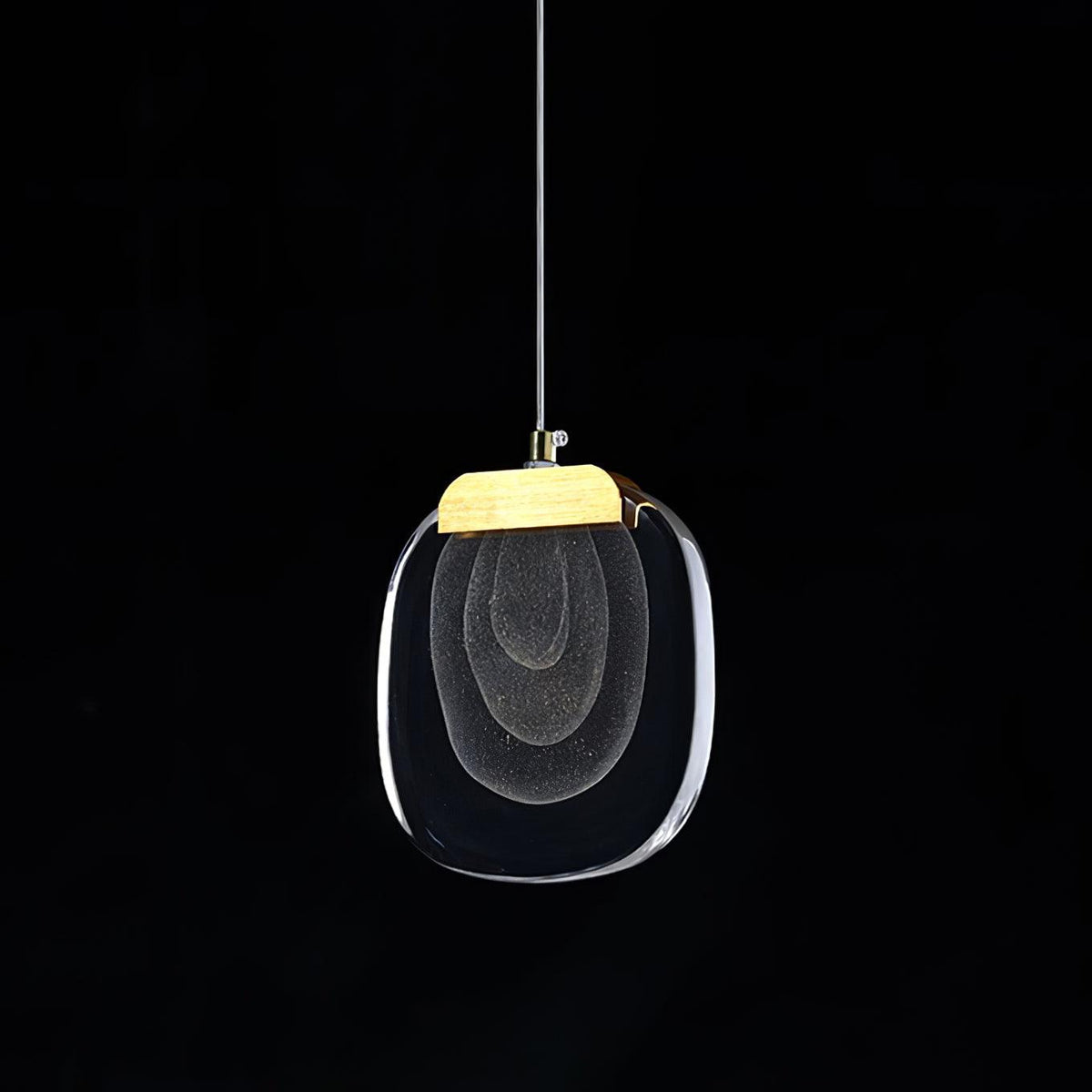 Glass Ripples Pendant Lamp — product view 4