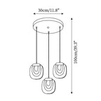 Glass Ripples Pendant Lamp — product view 6