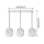 Glass Ripples Pendant Lamp — product view 7