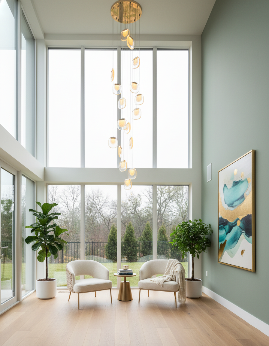 Glass Ripples Pendant Lamp — product view 17