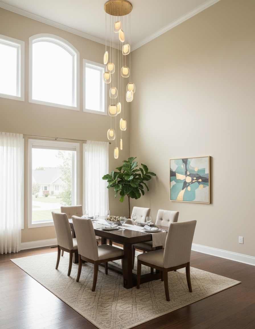 Glass Ripples Pendant Lamp — product view 18