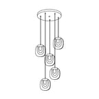 Glass Ripples Pendant Lamp — product view 44