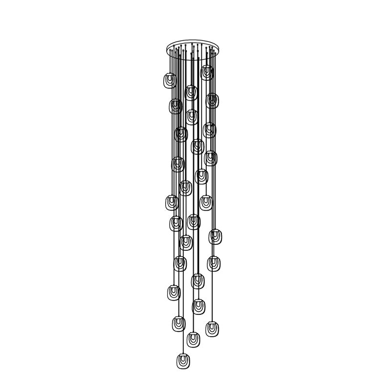 Glass Ripples Pendant Lamp — product view 49