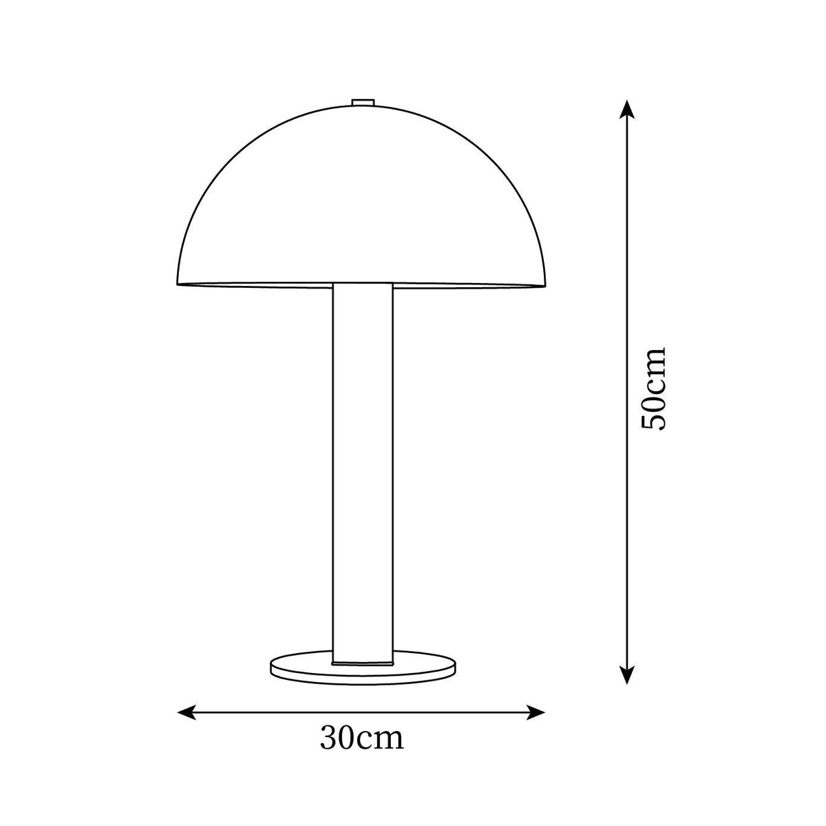 Sidnie Metal Table Lamp — product view 5