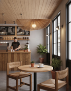Straw Hat Metal Pendant Light — product view 7