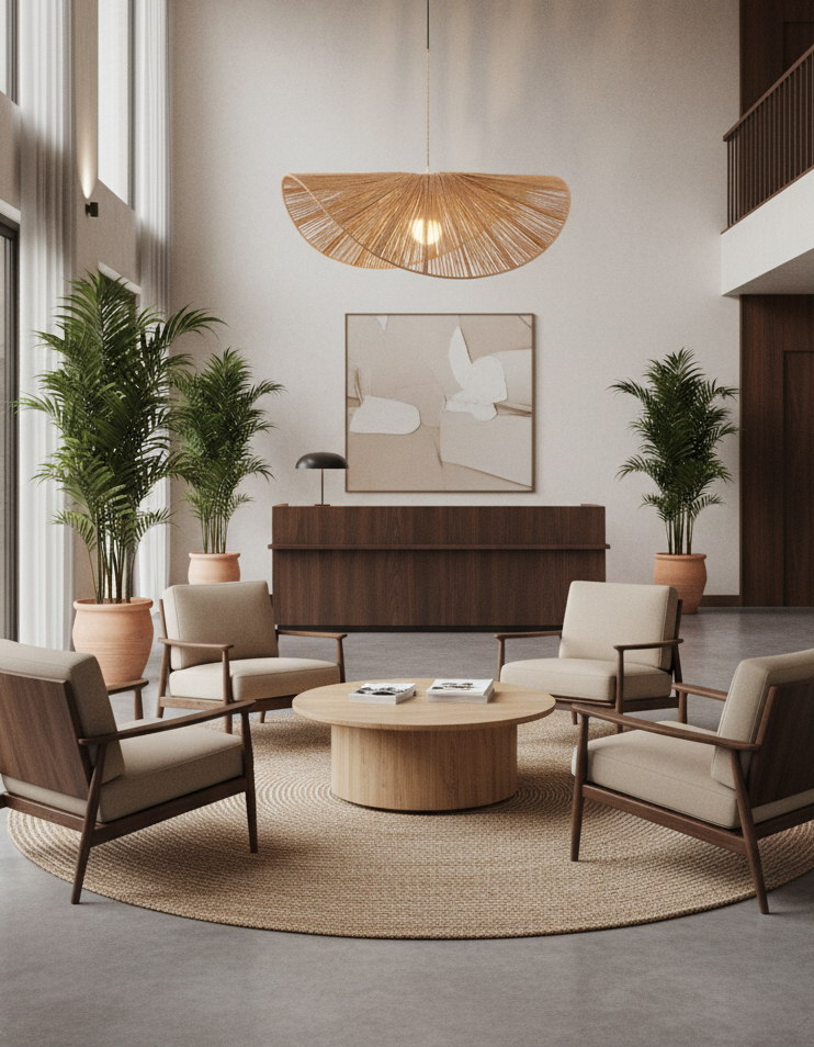 Straw Hat Metal Pendant Light — product view 9