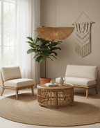 Straw Hat Metal Pendant Light — product view 12
