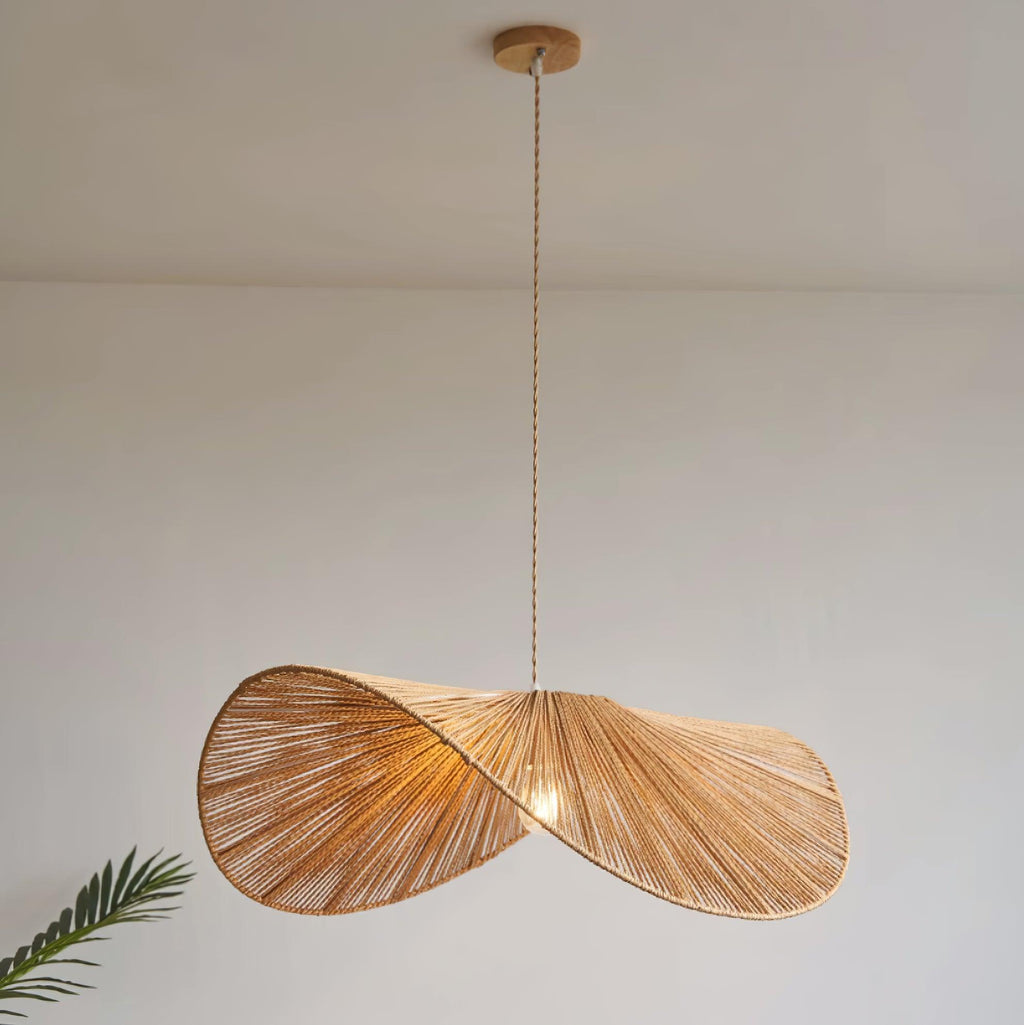 Straw Hat Metal Pendant Light — product view 25