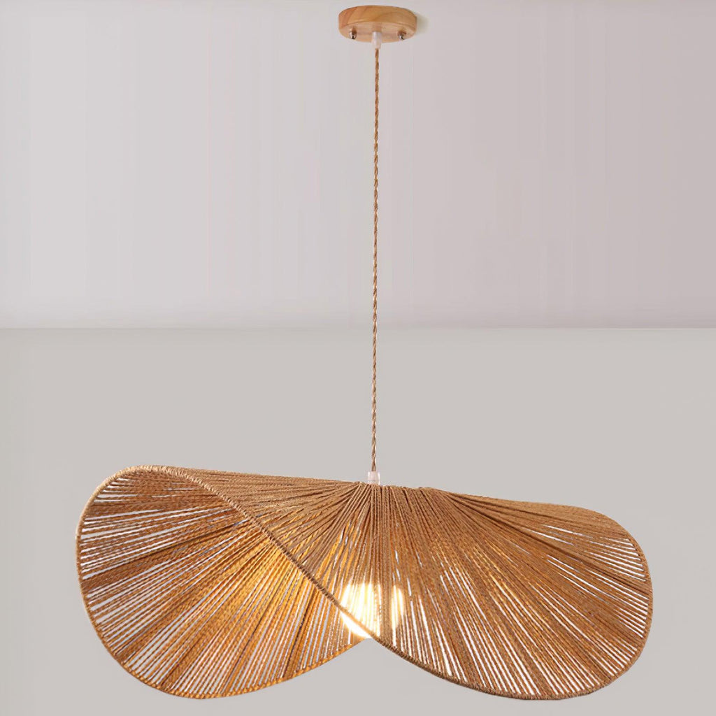 Straw Hat Metal Pendant Light — product view 26