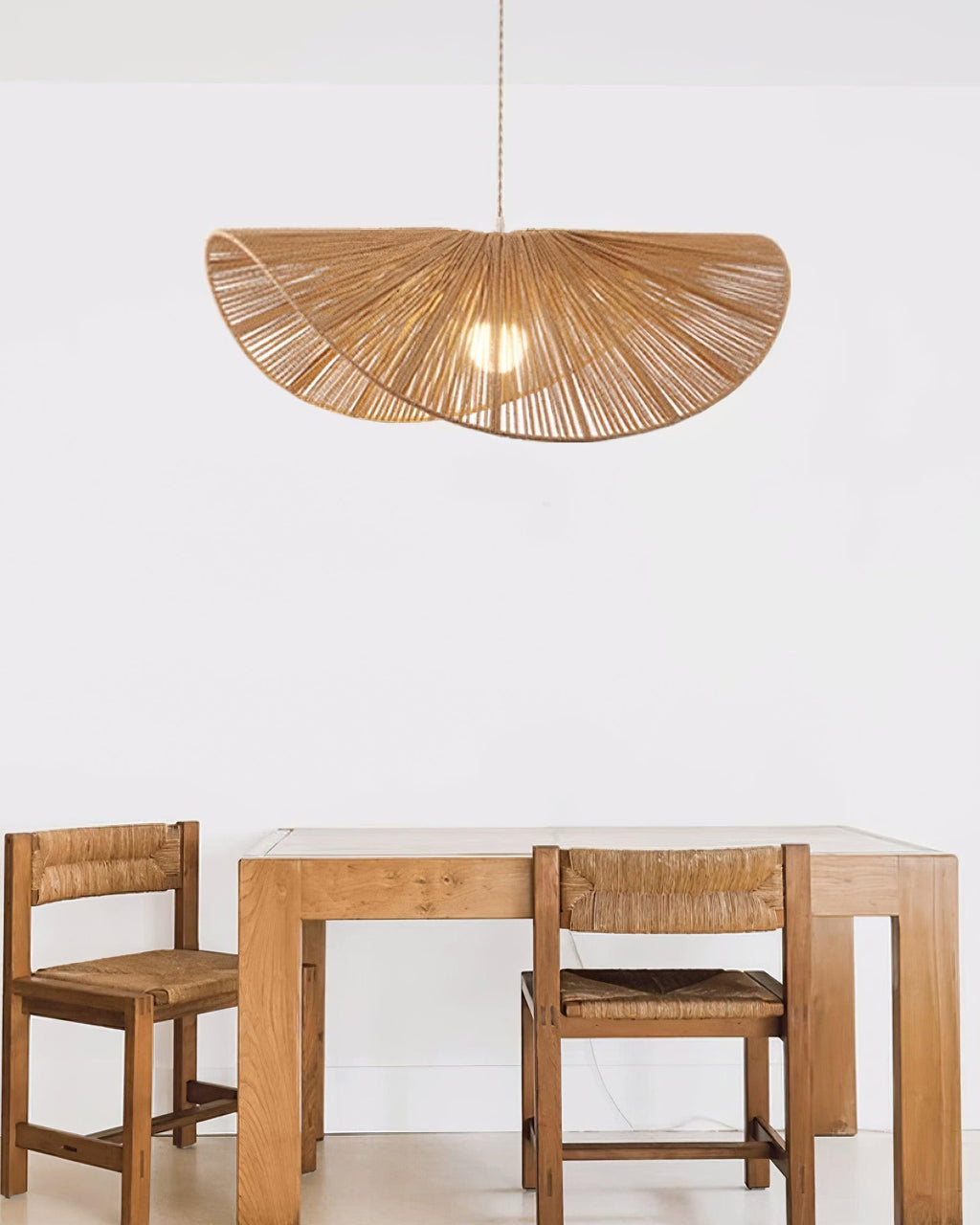 Straw Hat Metal Pendant Light — product view 28