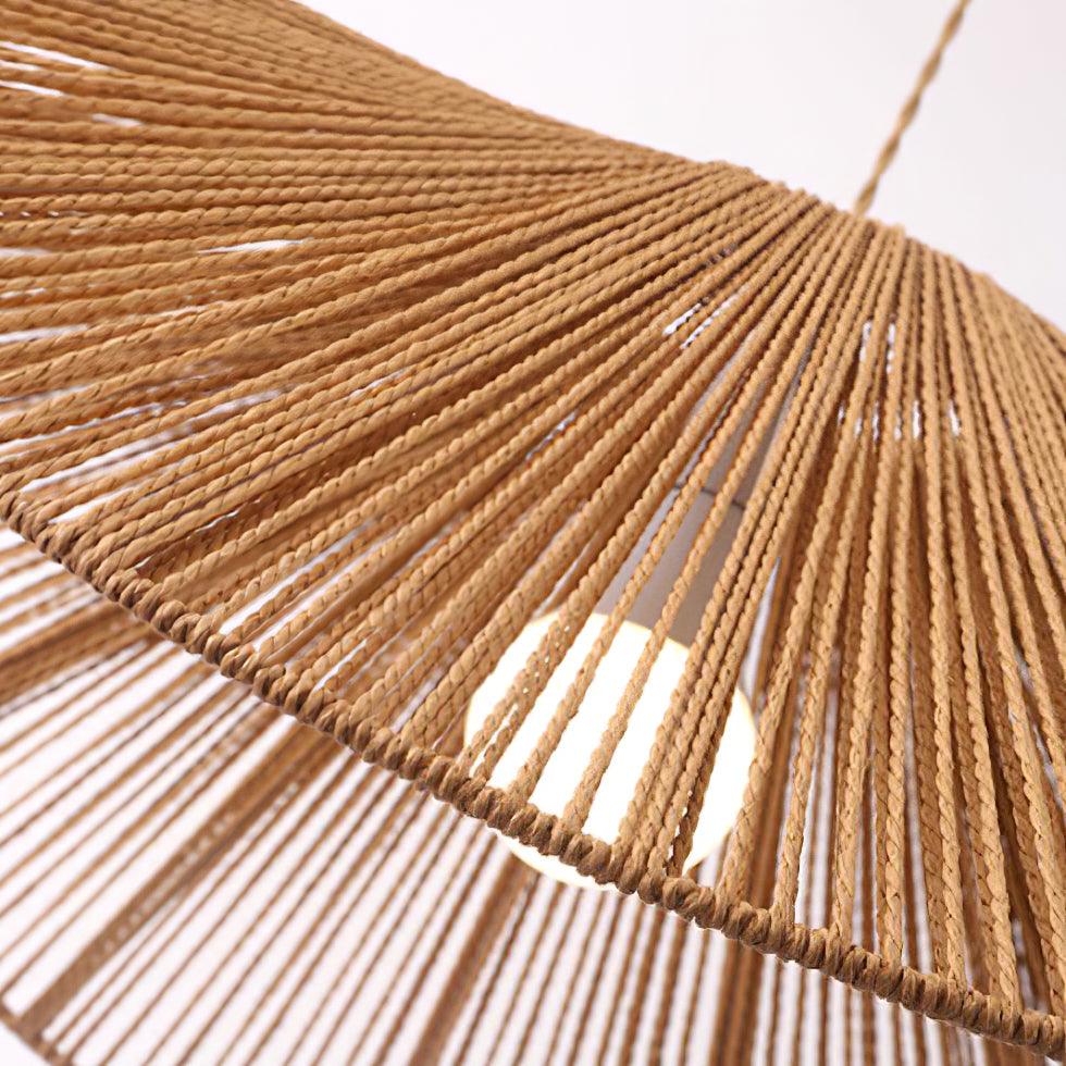Straw Hat Metal Pendant Light — product view 30