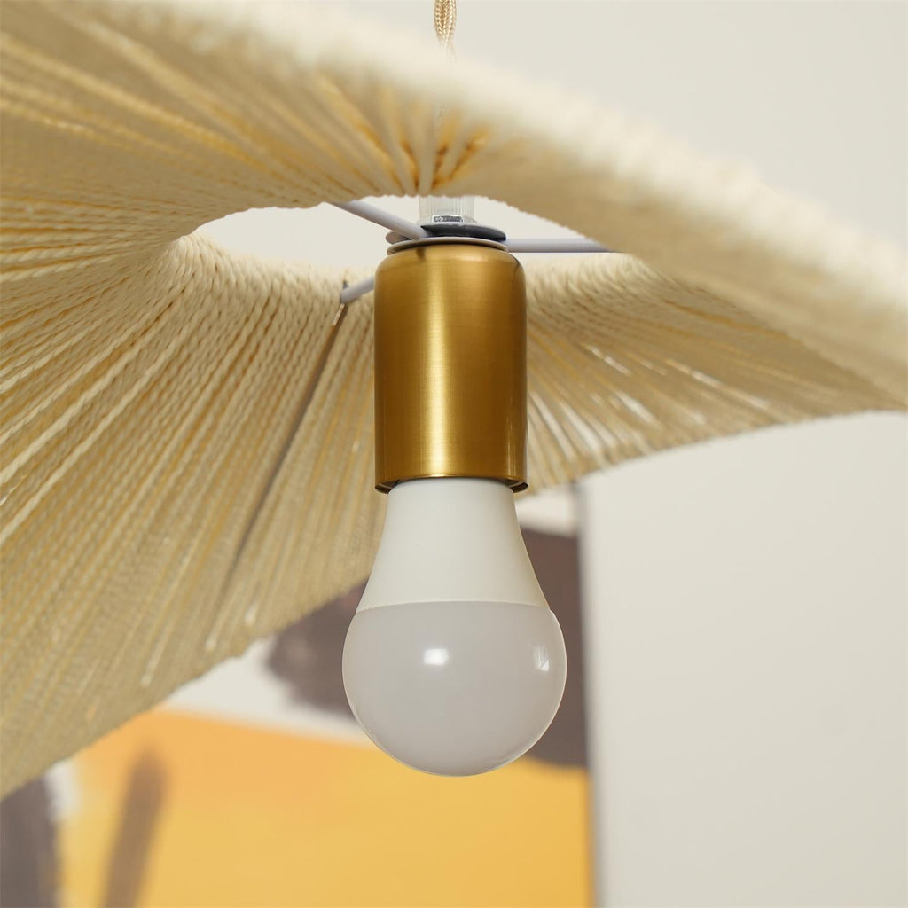 Straw Hat Metal Pendant Light — product view 32