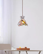Tiffany Rose Glass Pendant Lamp — product view 10