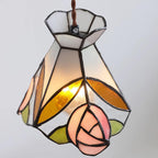 Tiffany Rose Glass Pendant Lamp — product view 17
