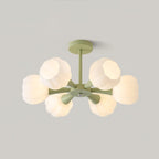 Bethel Pumpkin Glass Chandelier — product view 2