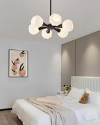 Bethel Pumpkin Glass Chandelier — product view 10
