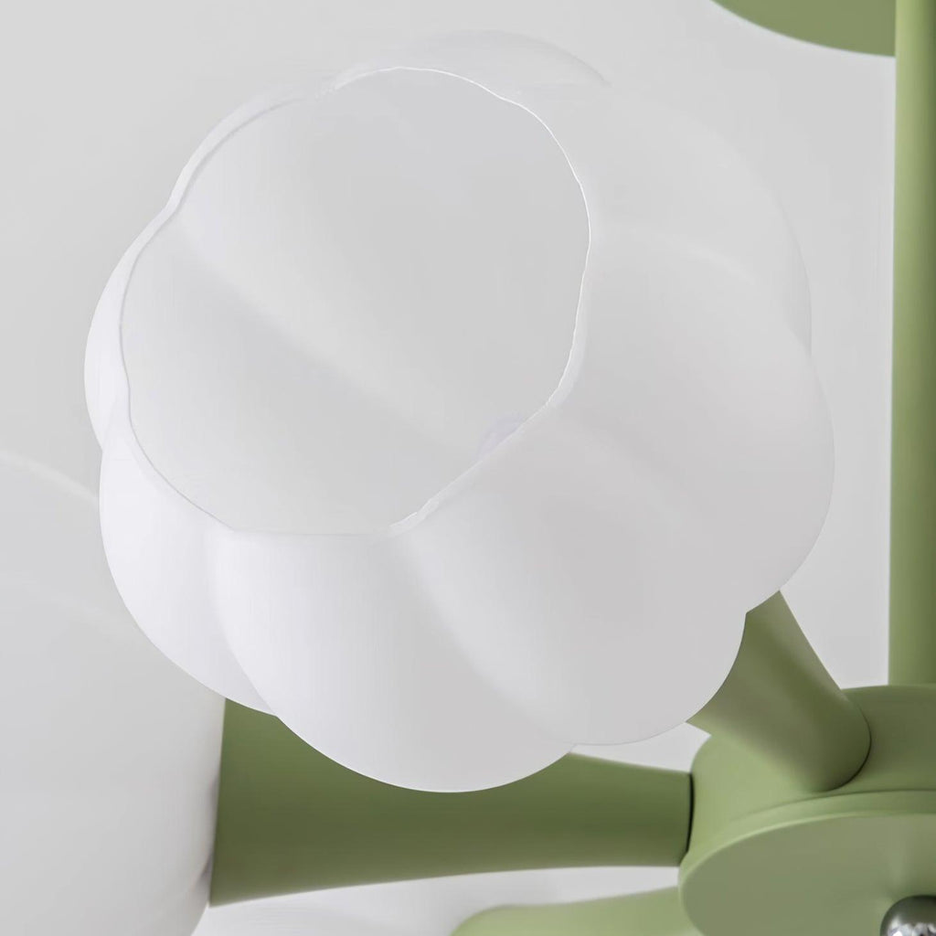 Bethel Pumpkin Glass Chandelier — product view 13