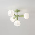 Bethel Pumpkin Glass Chandelier — product view 16