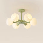 Bethel Pumpkin Glass Chandelier — product view 20