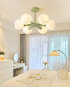 Bethel Pumpkin Glass Chandelier — product view 21