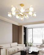 Vico Gingko Glass Chandelier — product view 3
