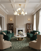 Vico Gingko Glass Chandelier — product view 14