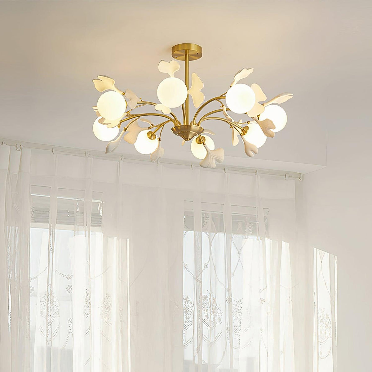 Vico Gingko Glass Chandelier — product view 28