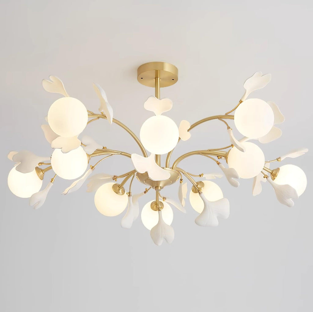 Vico Gingko Glass Chandelier — product view 30