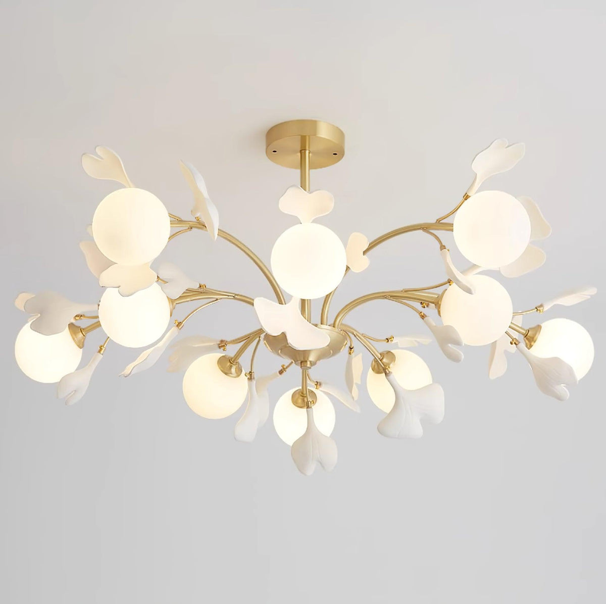 Vico Gingko Glass Chandelier — product view 30