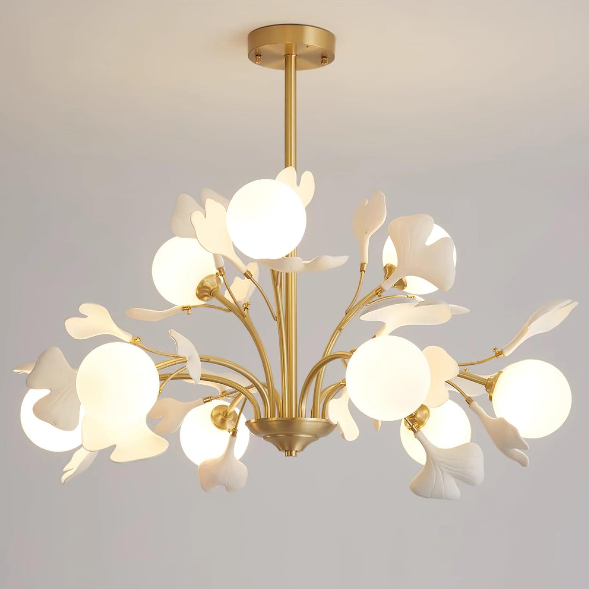 Vico Gingko Glass Chandelier — product view 34