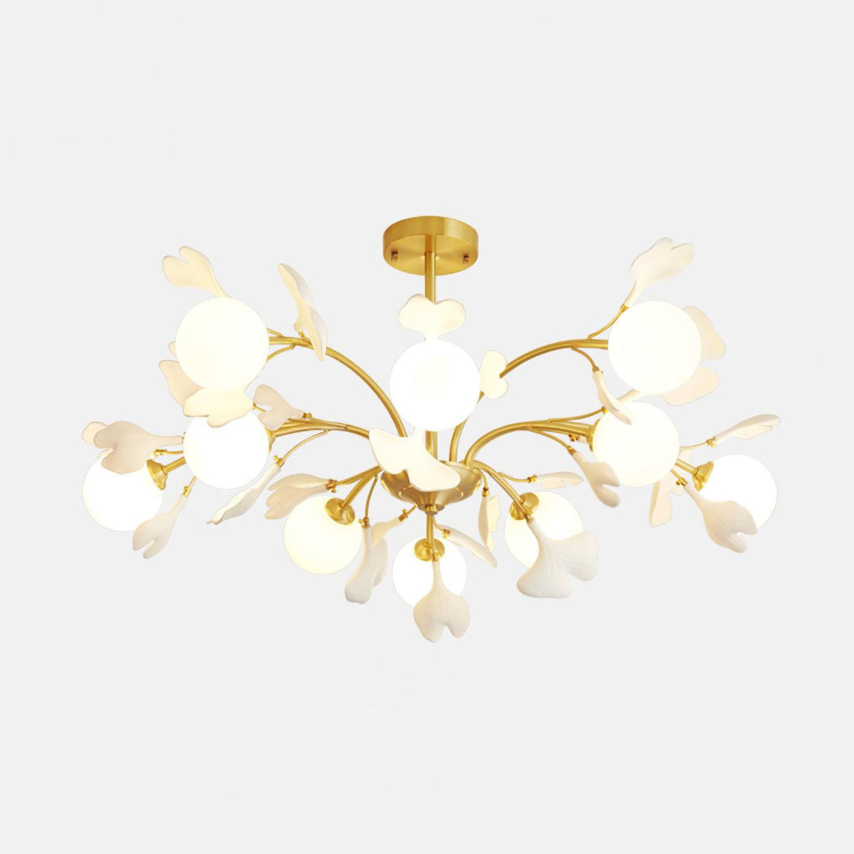 Vico Gingko Glass Chandelier — product view 40