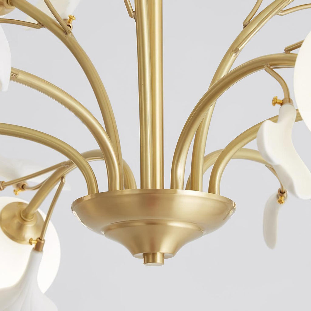 Vico Gingko Glass Chandelier — product view 42