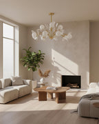 Vico Gingko Glass Chandelier — product view 45