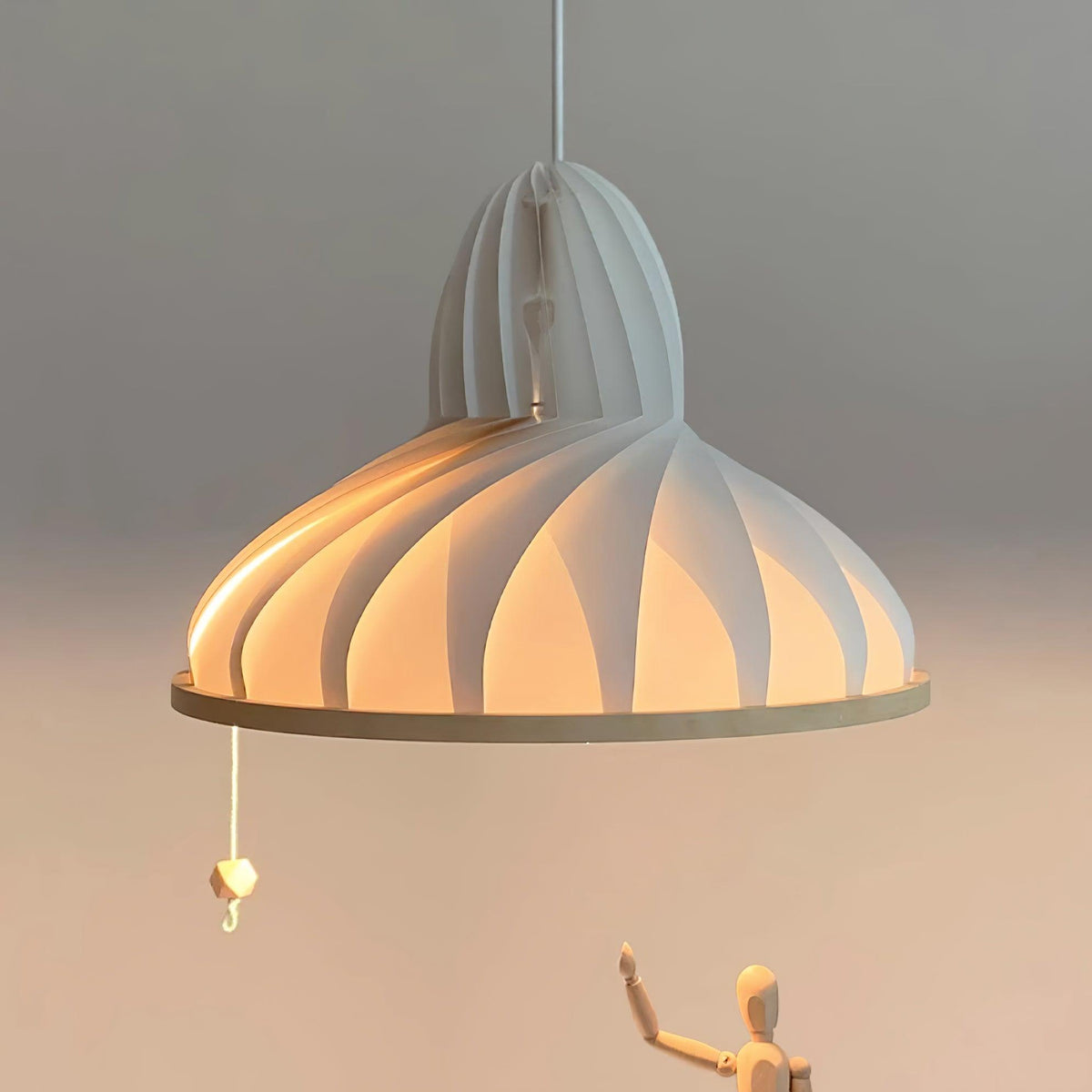 Meblo Wood Pendant Lamp — product view 7