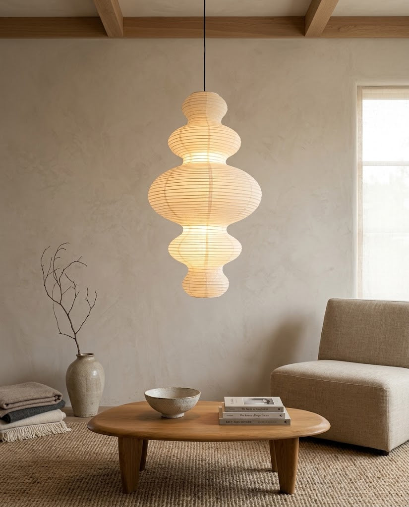 Rice Paper Pendant Lamp R17 — product view 3