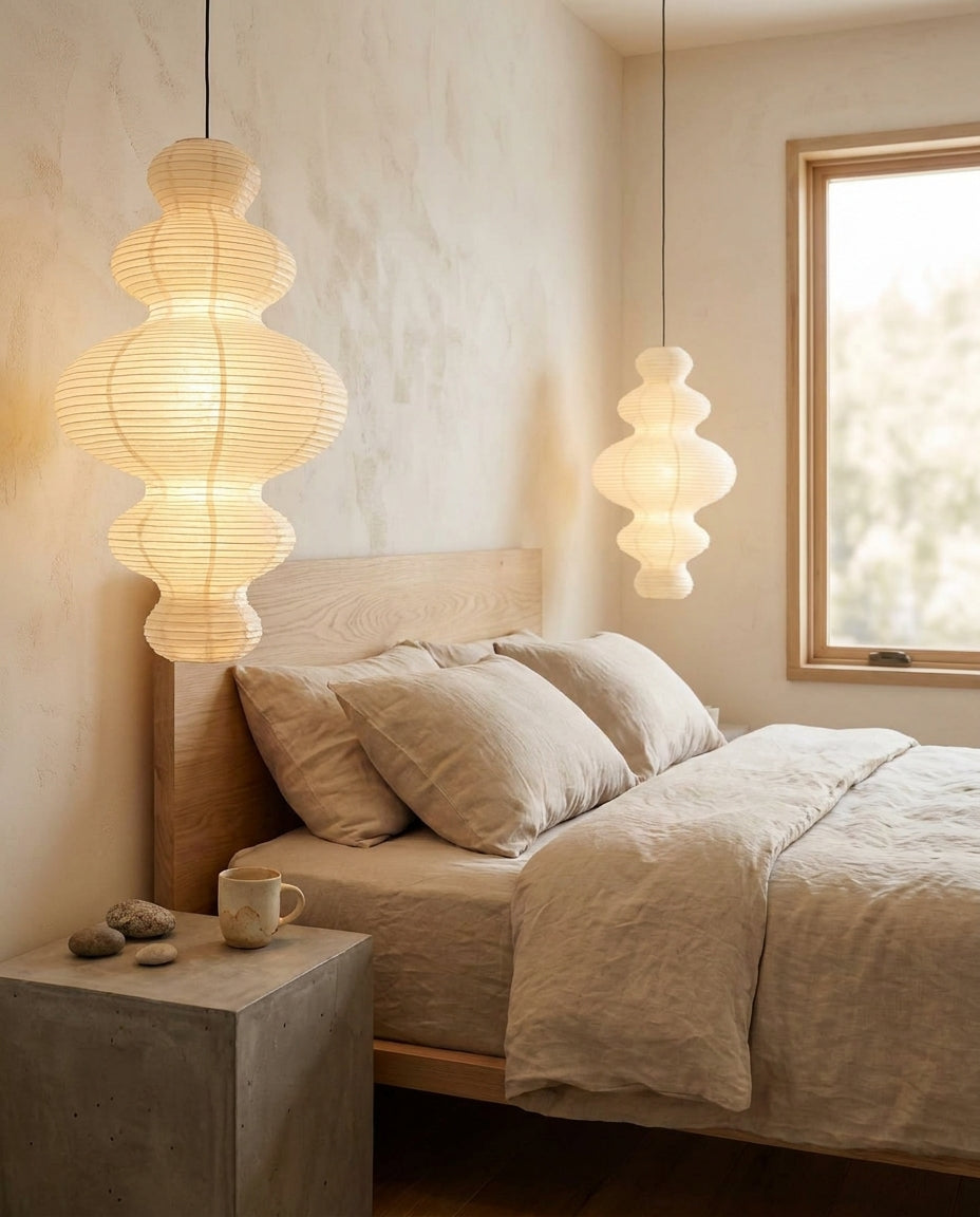 Rice Paper Pendant Lamp R17 — product view 8