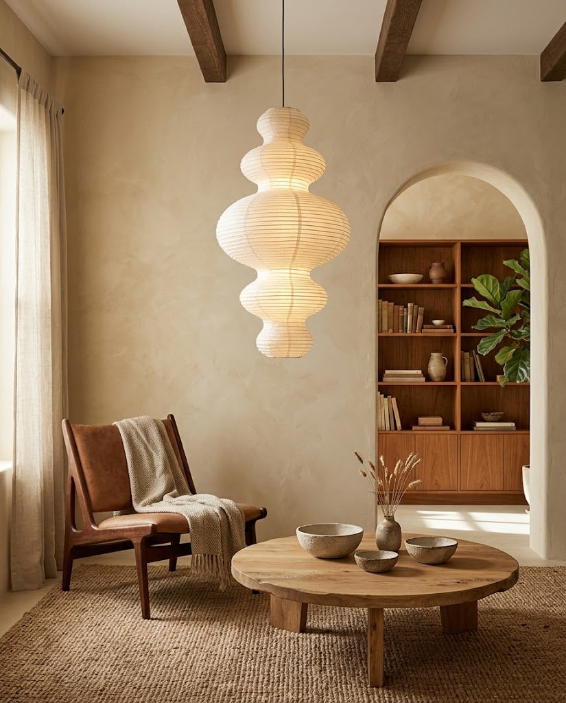 Rice Paper Pendant Lamp R17 — product view 12