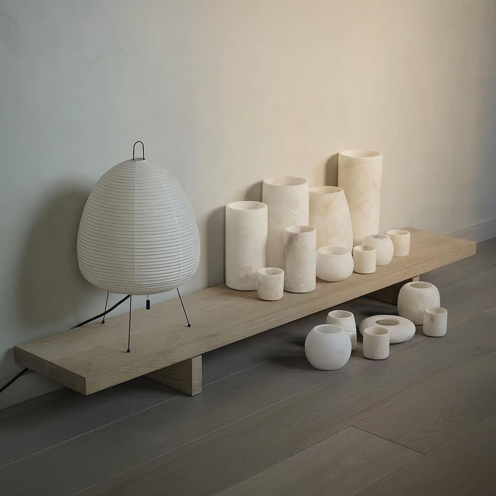 Rice Paper Table Lamp R18 — product view 11