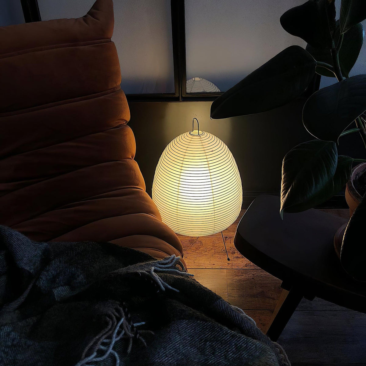 Rice Paper Table Lamp R18 — product view 14