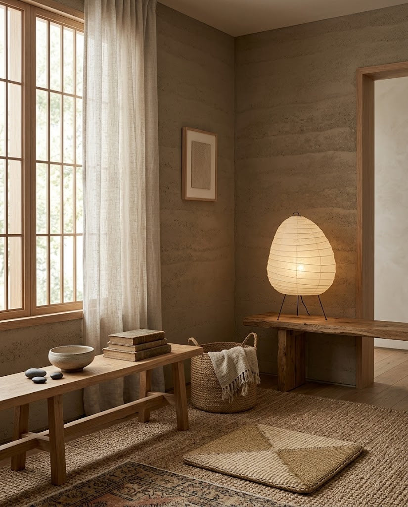 Washi Paper Table Lamp — product view 14