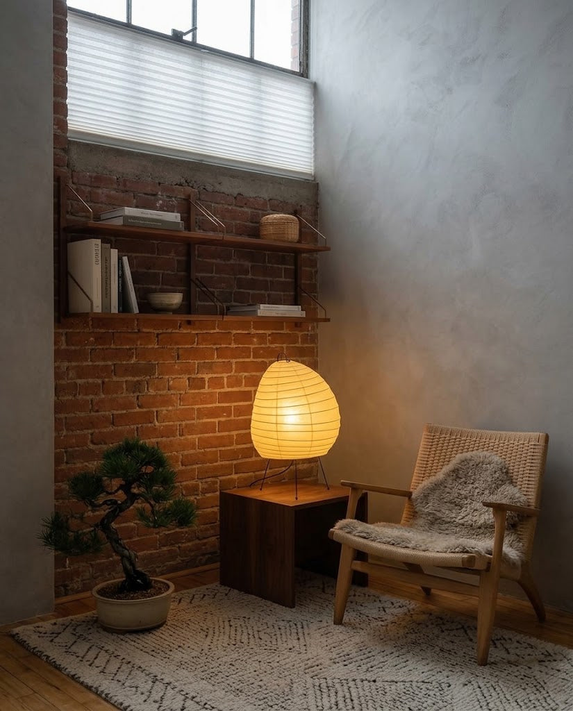 Washi Paper Table Lamp — product view 16