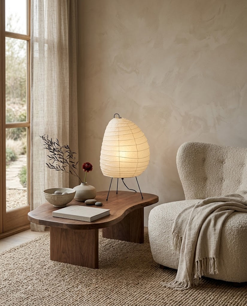 Washi Paper Table Lamp — product view 18
