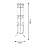 Rice Paper Floor Lamp R21 — product view 5