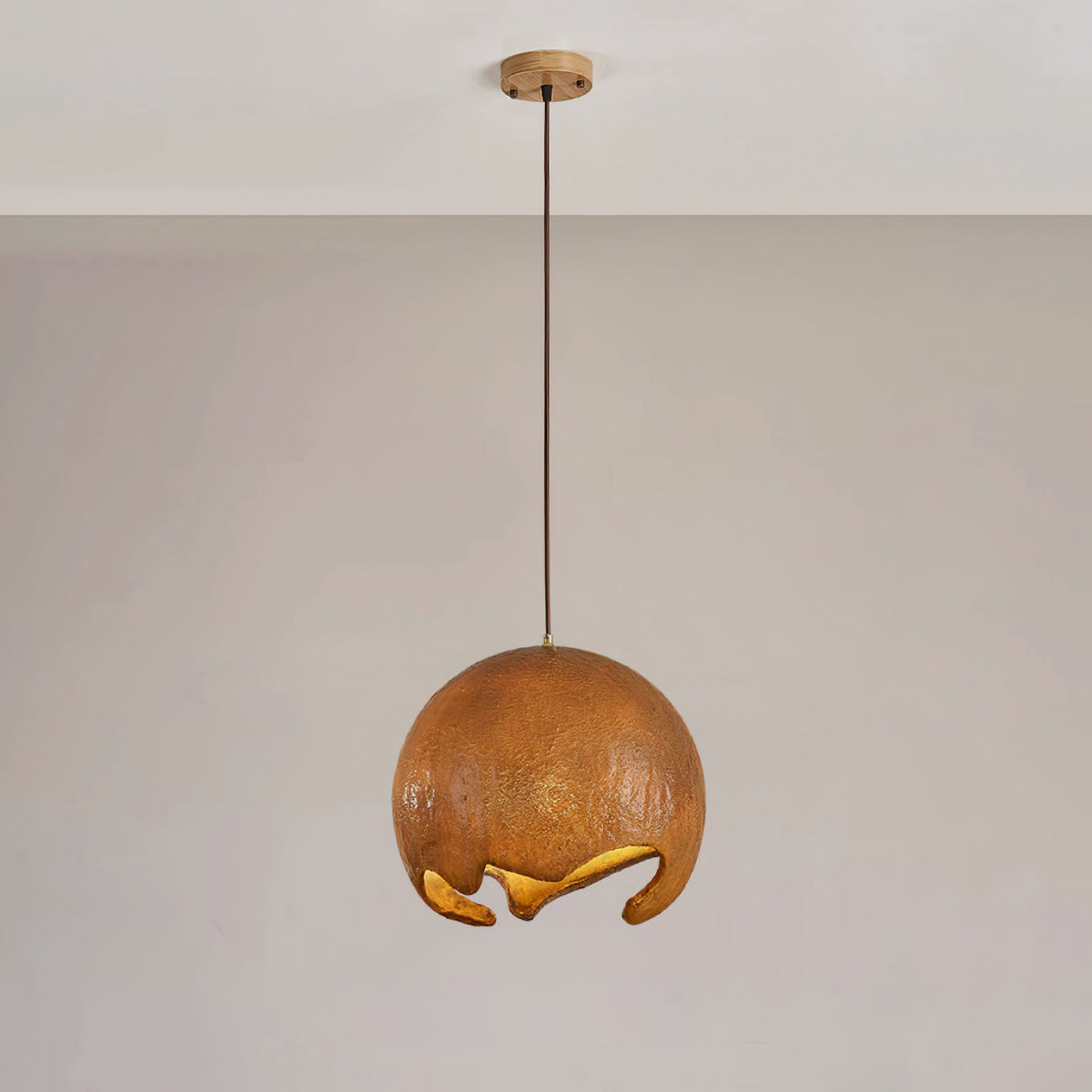 Moon Crater Metal Pendant Lamp — product view 2