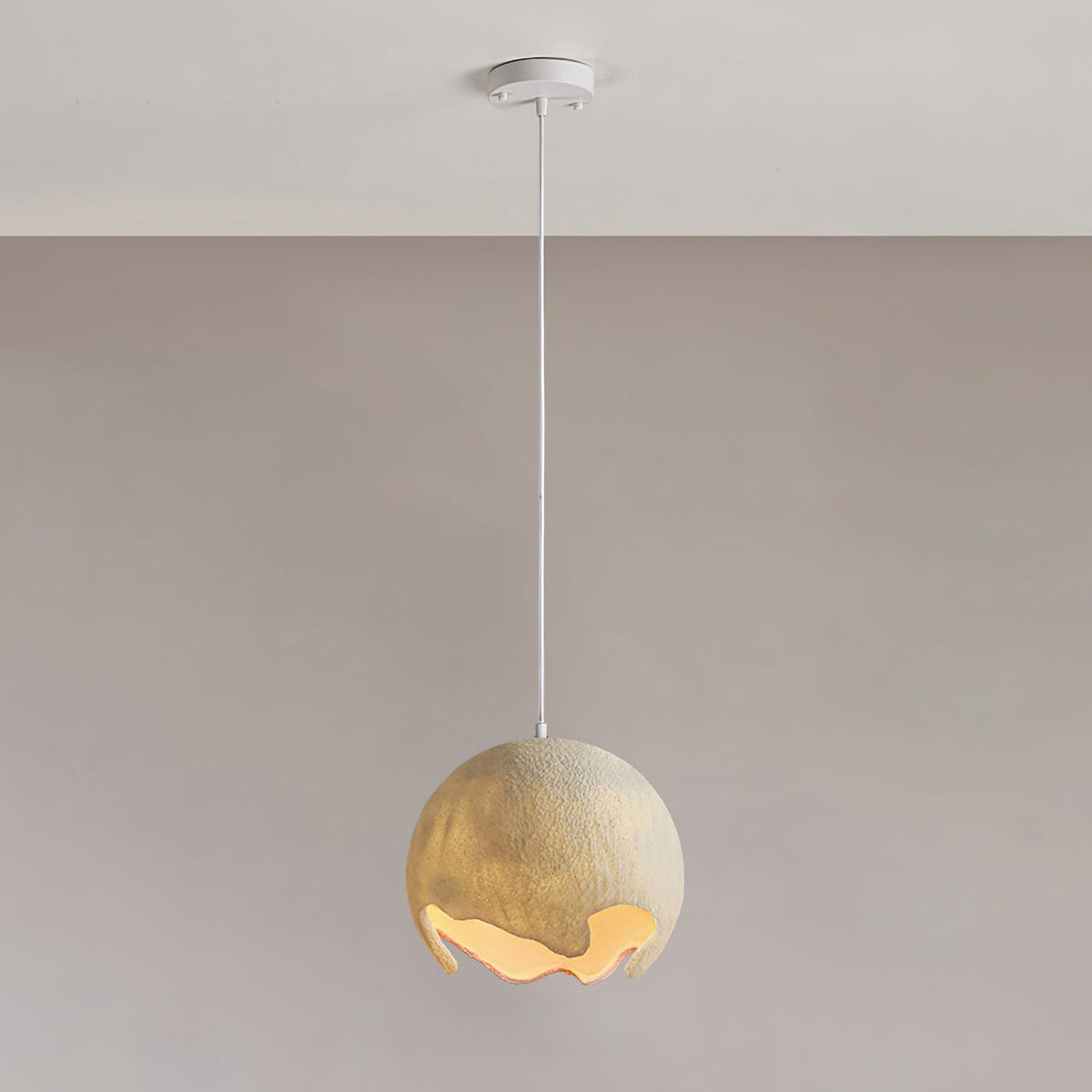 Moon Crater Metal Pendant Lamp — product view 7