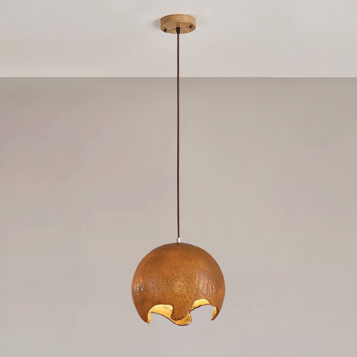Moon Crater Metal Pendant Lamp — product view 9