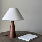 Sandstone Wood Table Lamp — product view 3