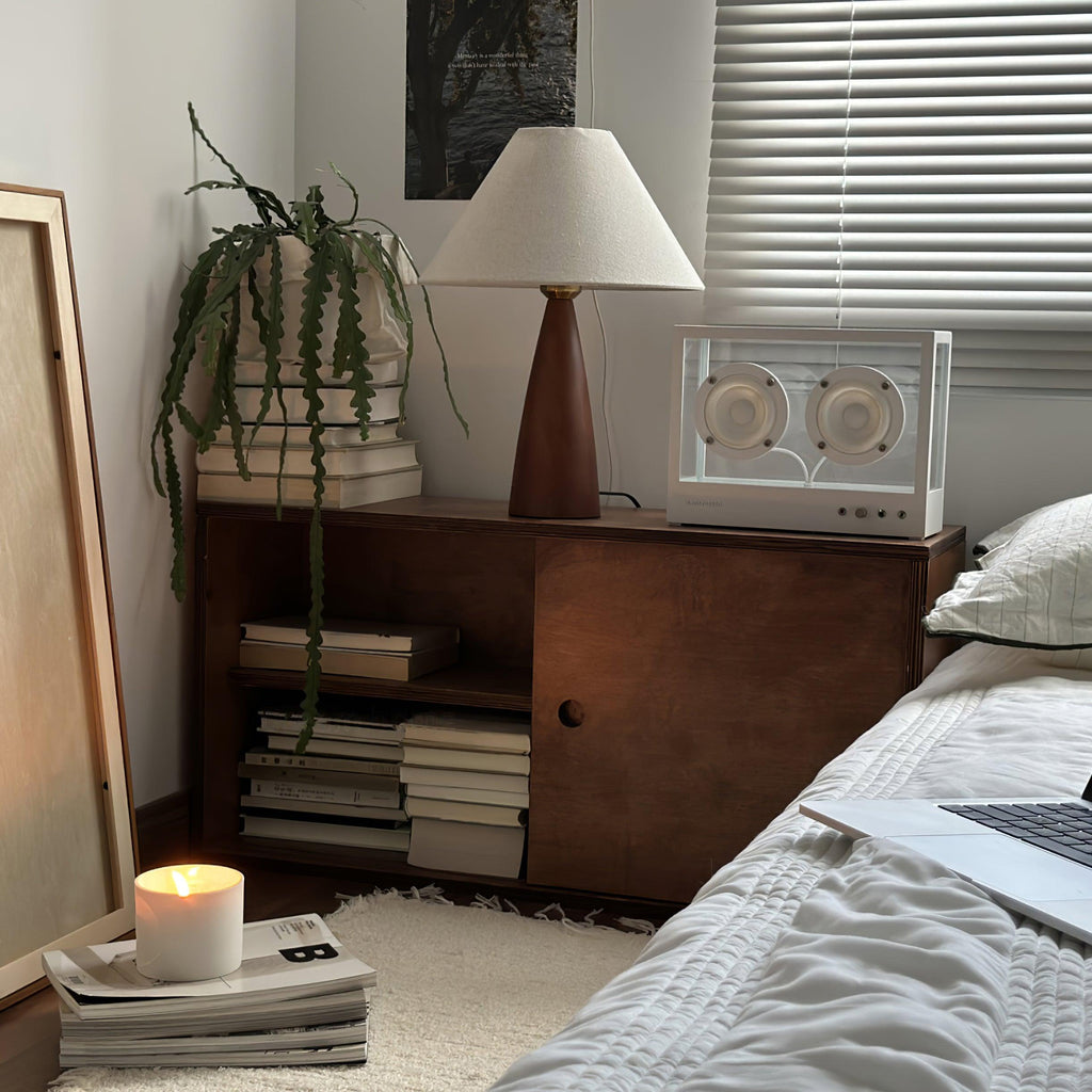 Sandstone Wood Table Lamp — product view 6