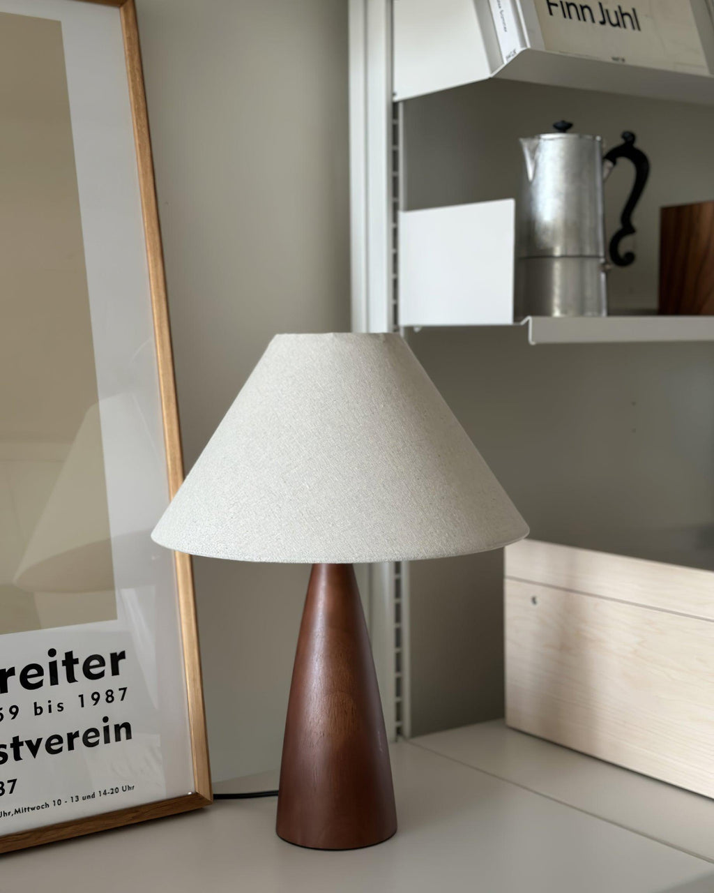 Sandstone Wood Table Lamp — product view 7