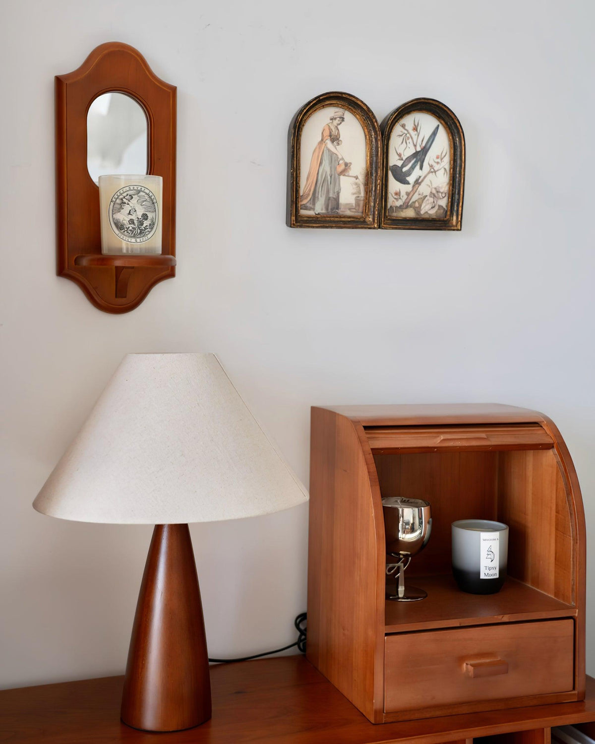 Sandstone Wood Table Lamp — product view 14